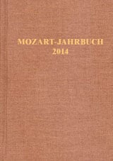 Mozart Yearbook 2014 book cover